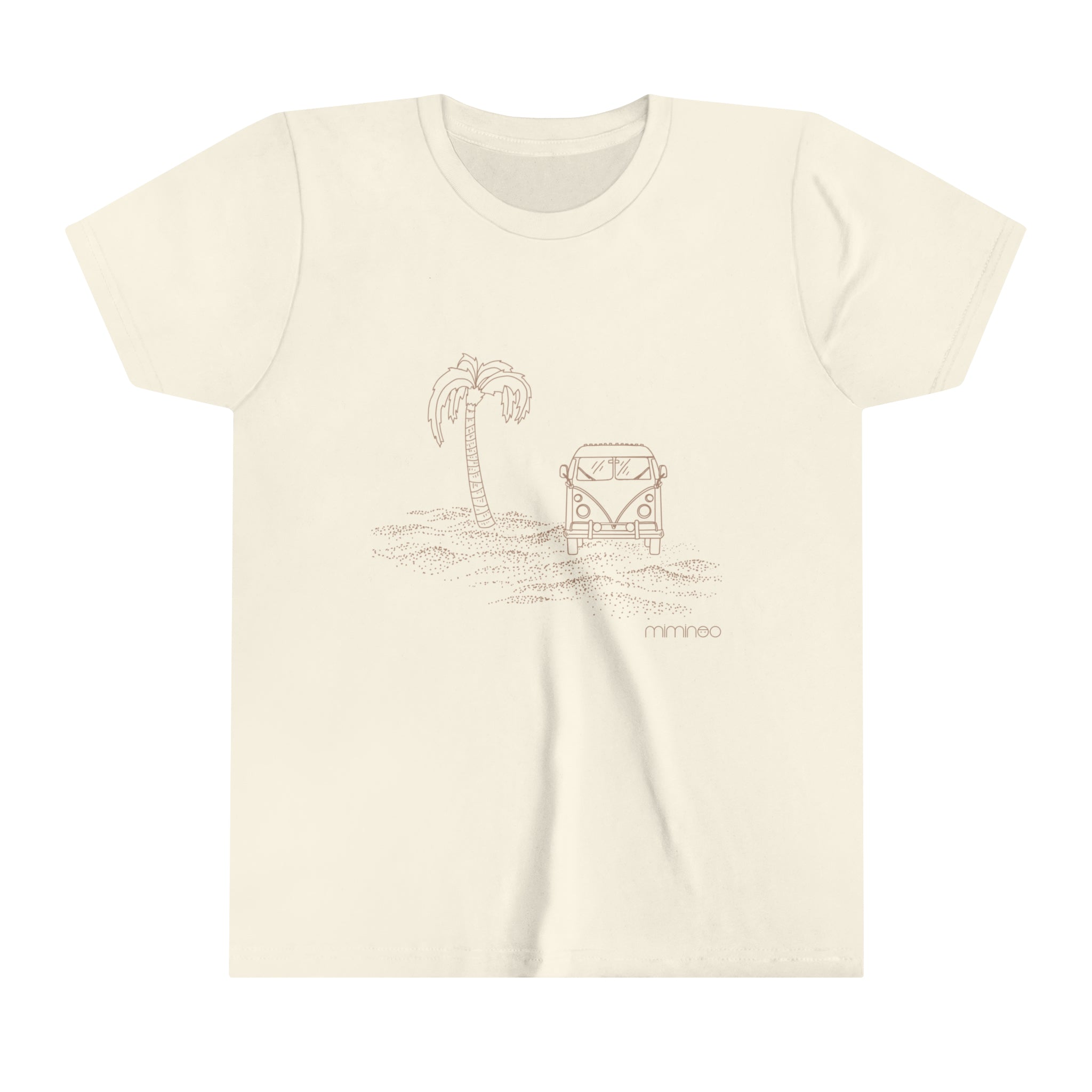 Desert Adventure Youth Short Sleeve Tee Beige