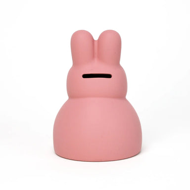 Silicone Piggy Bank Bunny PInk - MKS Miminoo