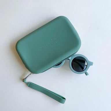 Silicone Waterproof Multipurpose Purse & Sunglasses Case Sage - MKS Miminoo