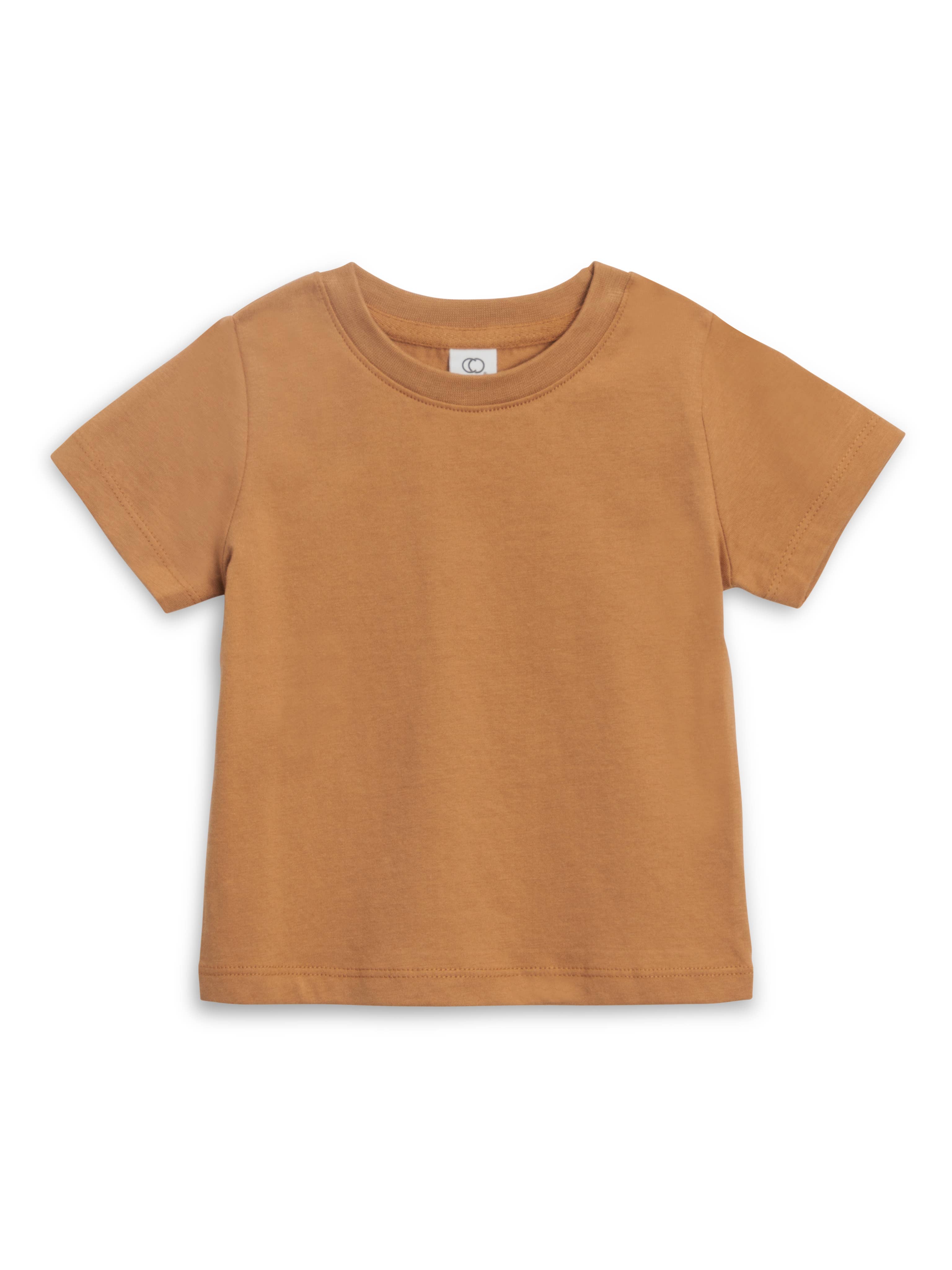 Organic Baby and Kids Classic Crew Neck Tee - Ginger