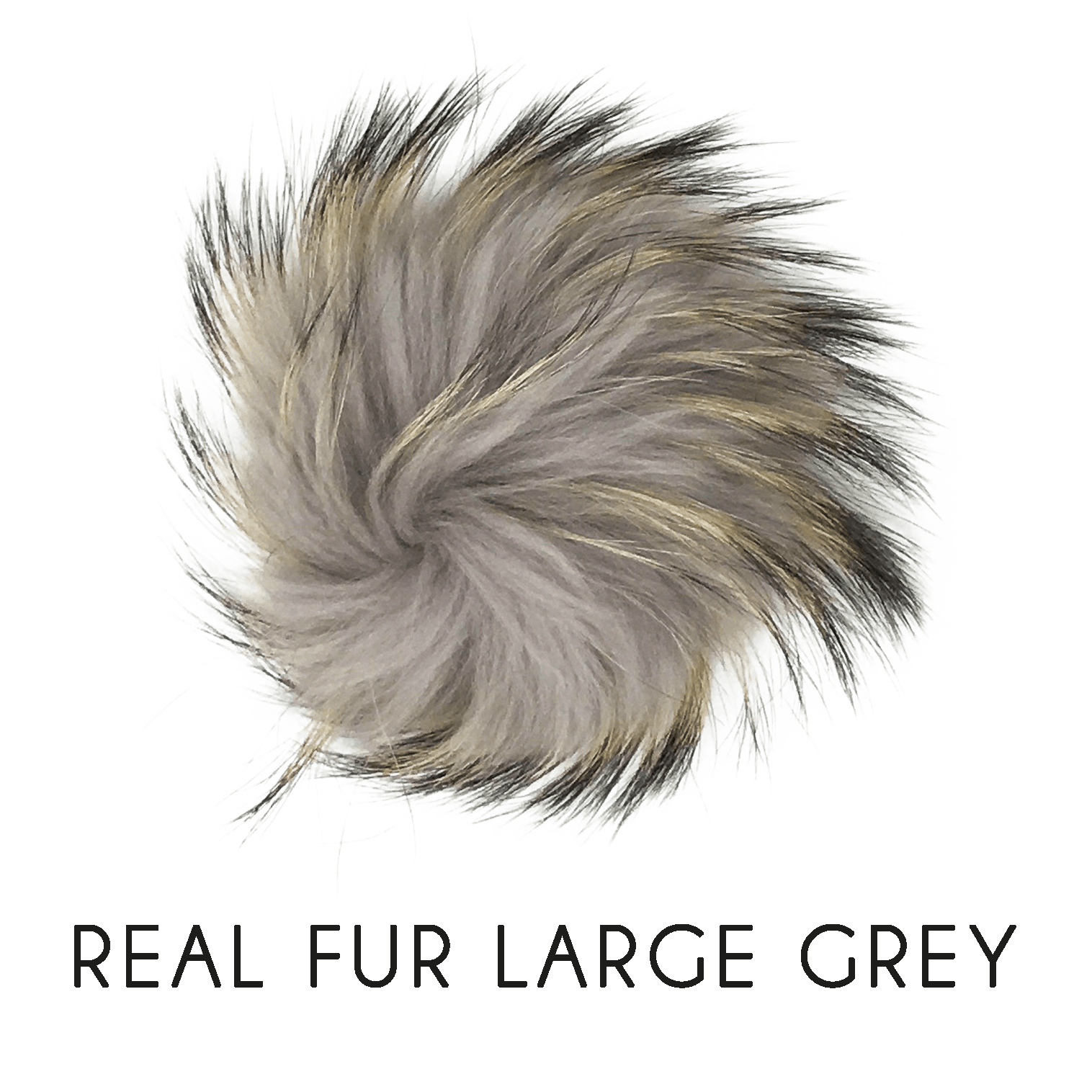 Angora Classic Line Double Snap On Pom Poms Hat Light Grey-Winter Beanies-Mix & Match baby beanie winter hat snap on removable pompom single or double by MKS Miminoo Arizona USA