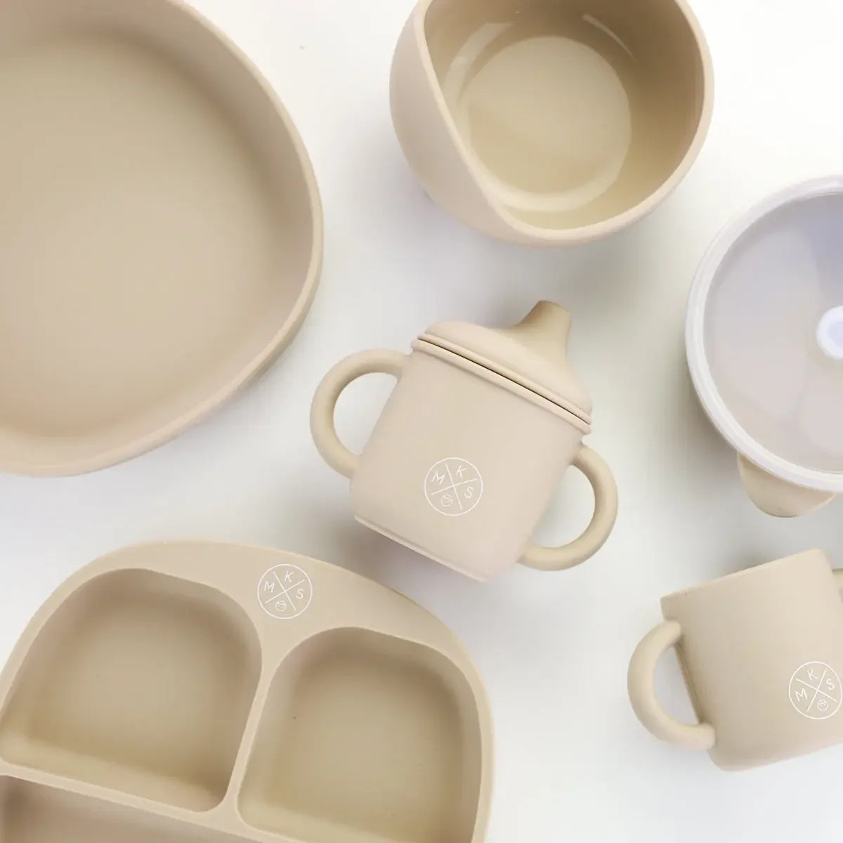 silicone dinnerware unbreakable for babies and kids by MKS Miminoo USA