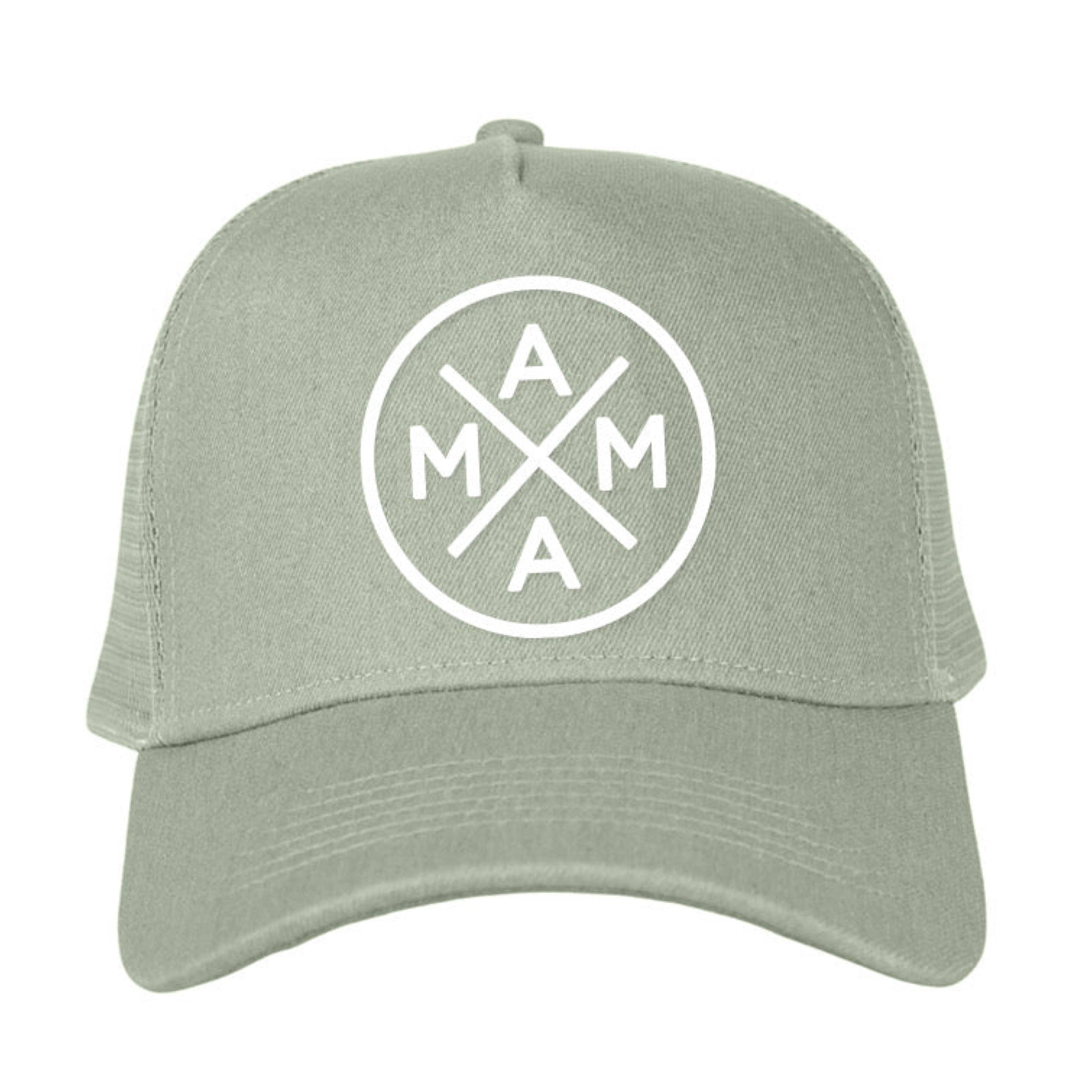 Mama X™ Premium Canvas Trucker Hat - Sage