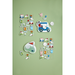 Blue Golf Cart Ouch Pouch & glow in the dark rewards Stickers Mudpie 