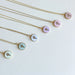 Cactus 18K Gold Plated Charm Necklace - Summer Pastel tones Miminoo Jewelry