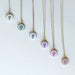 Cactus 18K Gold Plated Charm Necklace - Summer Pastel tones Miminoo Jewelry