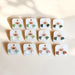 Cactus Engraved Stud Earrings handcrafted acrylic jewelry by Miminoo