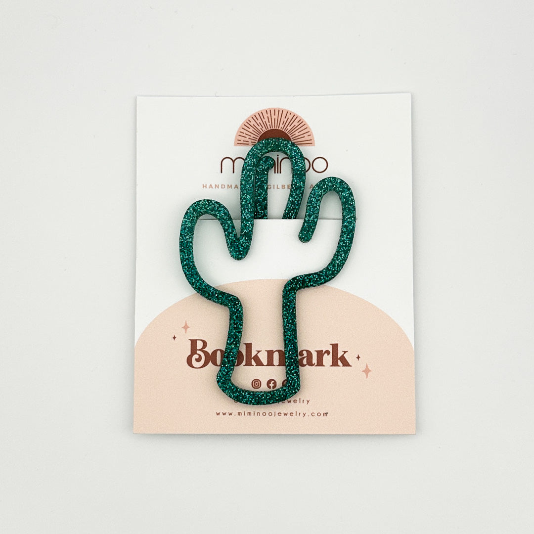 Cactus Acrylic Bookmark