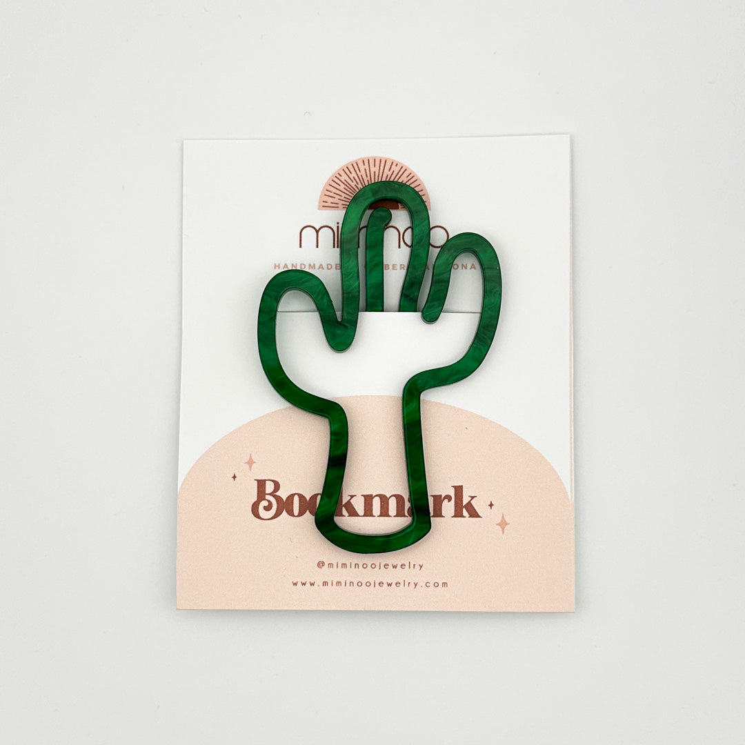 Cactus Acrylic Bookmark