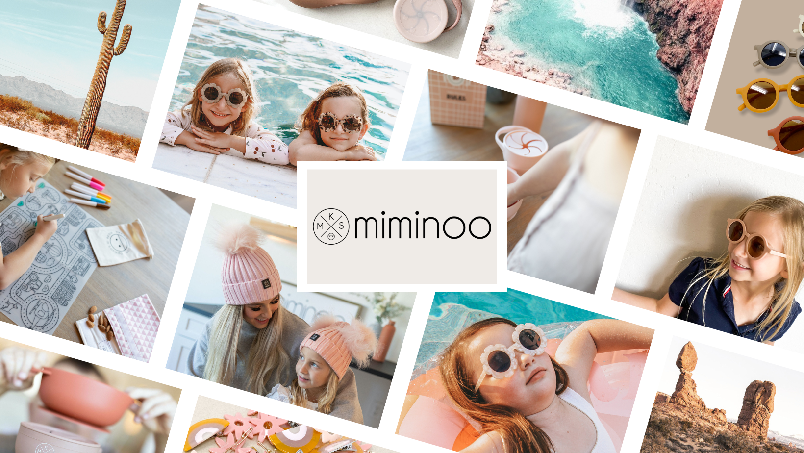 mks miminoo brand from Arizona, USA accessories, lifestyle, dinnerware, baby essentials, kids toys, sunglasses, customization, hair accessories, jewelry, silicone coloring mat and activity sets for babies, toddlers, kids and adults silicone reusable 