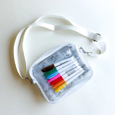 Crossbody Clear Purse with Removable Shoulder Strap MKS MIMINOO