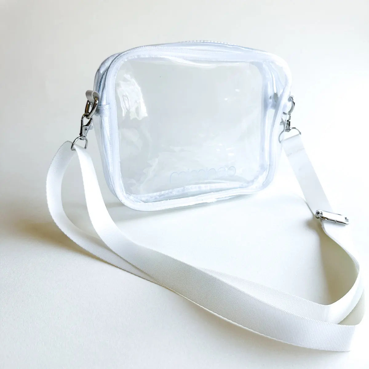 Crossbody Clear Purse with Removable Shoulder Strap MKS MIMINOO