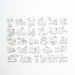 Erasable Silicone Coloring - Single Mat MKS MIMINOO