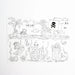 Erasable Silicone Coloring - Single Mat MKS MIMINOO
