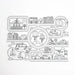 Erasable Silicone Coloring - Single Mat MKS MIMINOO