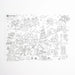 Erasable Silicone Coloring - Single Mat MKS MIMINOO