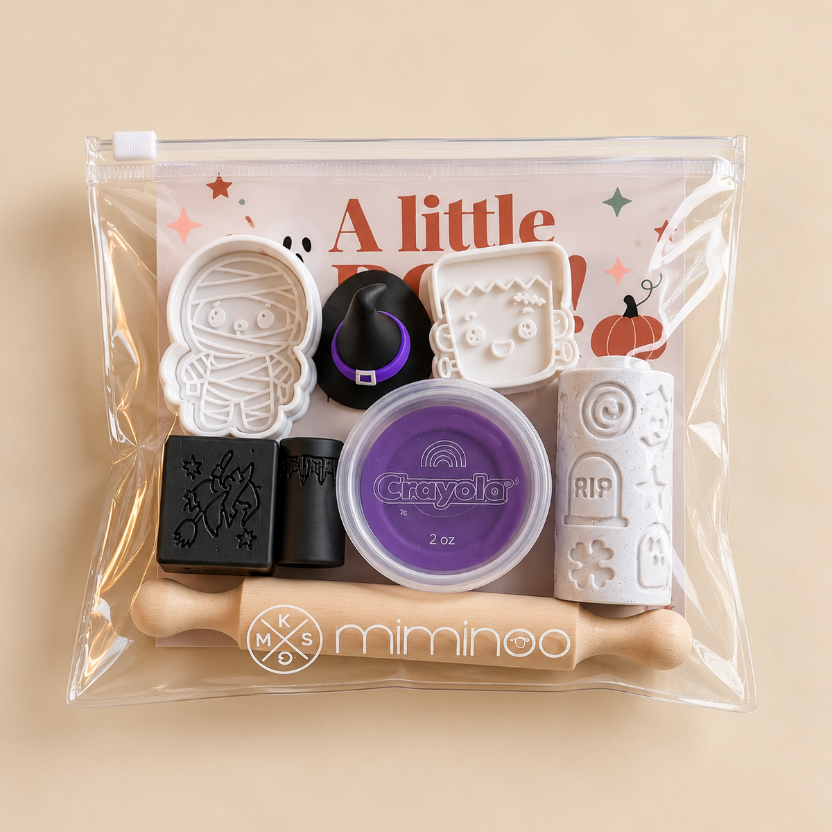 Halloween Playdough Tools Play Set