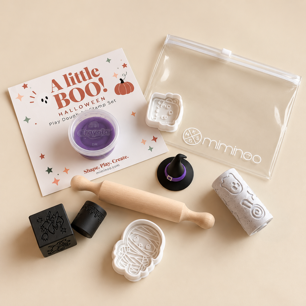 Halloween Playdough Tools Play Set