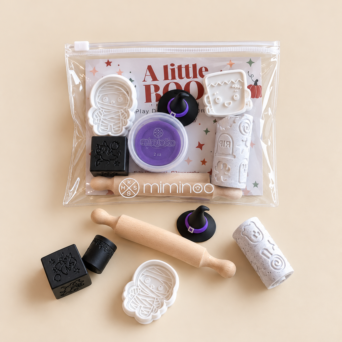 Halloween Playdough Tools Play Set