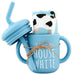 "I Will Have the House White" Blue Farm Silicone Cup & Bib Set MUDPIE at mks miminoo