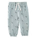 Jogger Pant Palm Tree Seafoam Unisex Summer Beach Outfit at mks miminoo usa