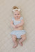 Light Blue Gingham Ruffle Bikini Set for little girls summer swimwear Mebie Baby at MKS Miminoo