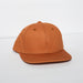 solid color blank exclusive pattern by mks miminoo arizona usa boys girls baby to adult cap trucker hat Terracotta solid blank wholesale 4 panel baseball sun protection rust 