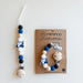Pacifier clip & Teether Holder Golf Car Blue MKS MIMINOO