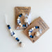 Pacifier clip & Teether Holder Golf Car Blue MKS MIMINOO