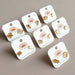 Patriotic Gold Mirror Stud Earrings Miminoo Jewelry
