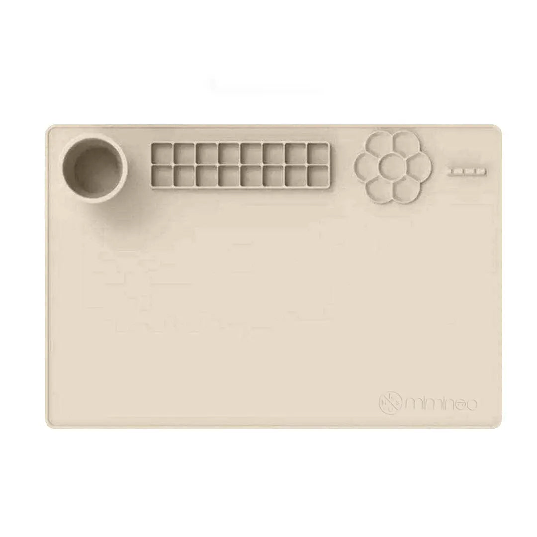 Silicone Activity Painting Mat MKS Miminoo™ Beige - MKS Miminoo