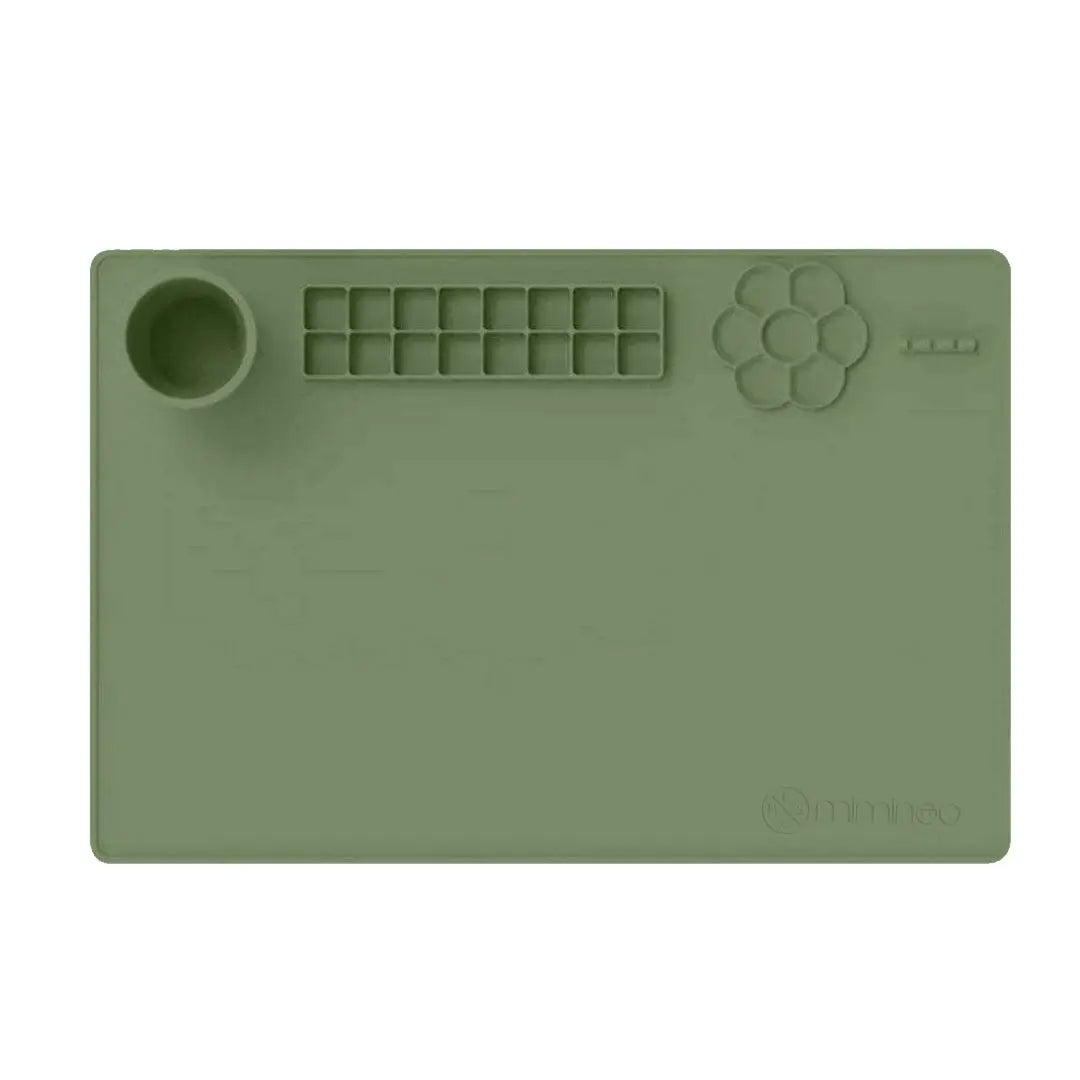 Silicone Activity Painting Mat MKS Miminoo™ Sage - MKS Miminoo