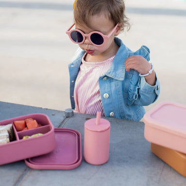 silicone unbreakable bento lunch box with compartments lightweight for kids and adults mks miminoo usa