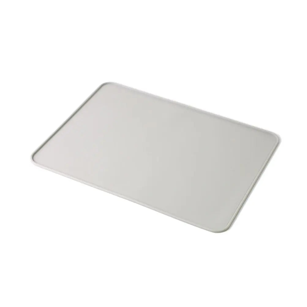 silicone placemat is easy to clean, non-sticky, and ideal for crafting, dining, pets food, and play. For kids and adults. Home lifestyle and dinnerware. mks miminoo usa brand. Light grey for boys and girls. Unisex toddler. 