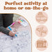silicone coloring and erasable mat by mks miminoo exclusive design for kids educational and playful screen free activity usa map 