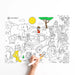 Silicone Reusable Coloring Mat & Markers Set - Safari MKS MIMINOO