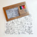 silicone erasable coloring mat sustainable toy durable set with dry-erase markers by mks miminoo usa