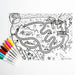 silicone coloring and erasable mat by mks miminoo exclusive design for kids educational and playful screen free activity usa map  with dry-erase markers