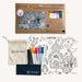 Silicone Reusable Coloring Mat & Markers Set - Wonderland MKS MIMINOO