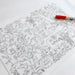 coloring tablemat silicone reusable erasable travel on-the-go kit mks Miminoo halloween trick or treat gift idea october