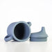 Silicone Sippy Cup with lid and handles Charcoal - MKS Miminoo