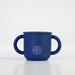 Silicone Sippy Cup with lid and handles Navy - MKS Miminoo