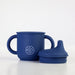 Silicone Sippy Cup with lid and handles Navy - MKS Miminoo