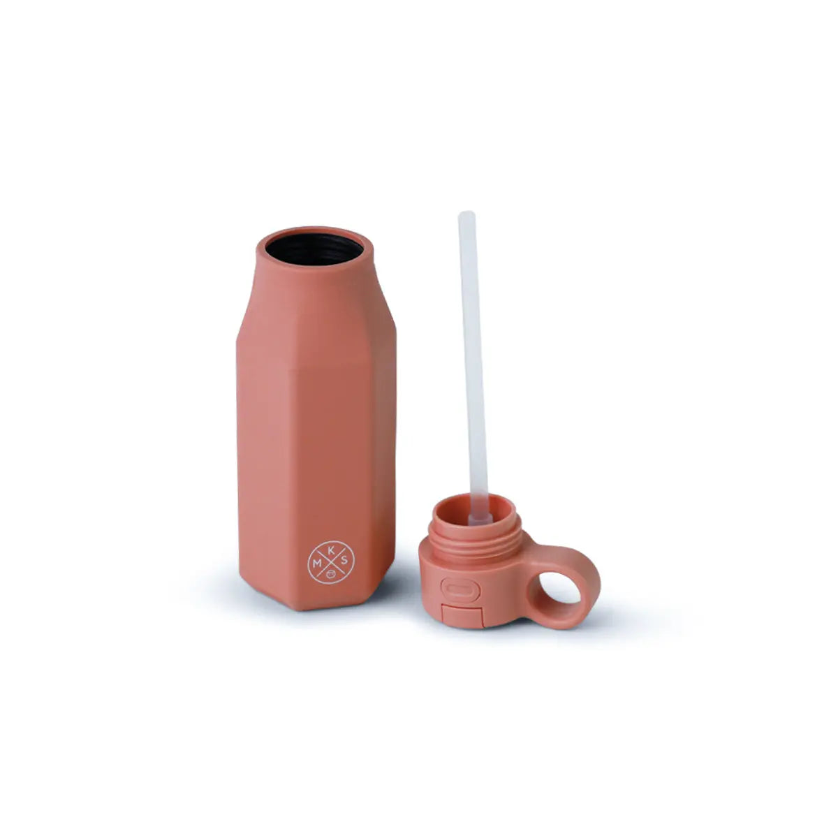 Silicone Water Bottle - Dusty Pink - MKS Miminoo