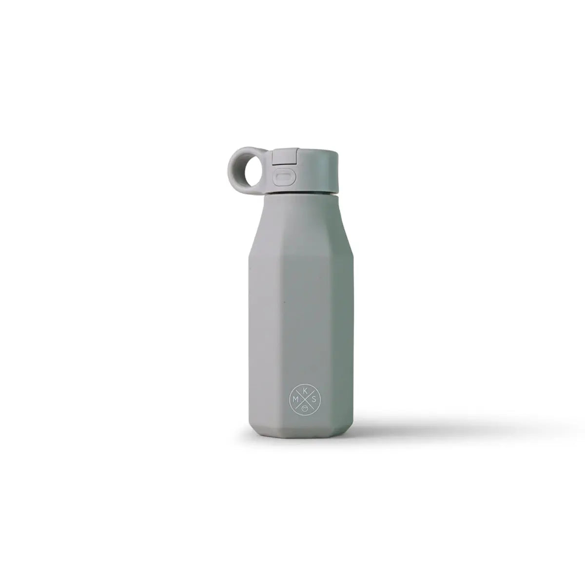Silicone Water Bottle - Light Grey - MKS Miminoo