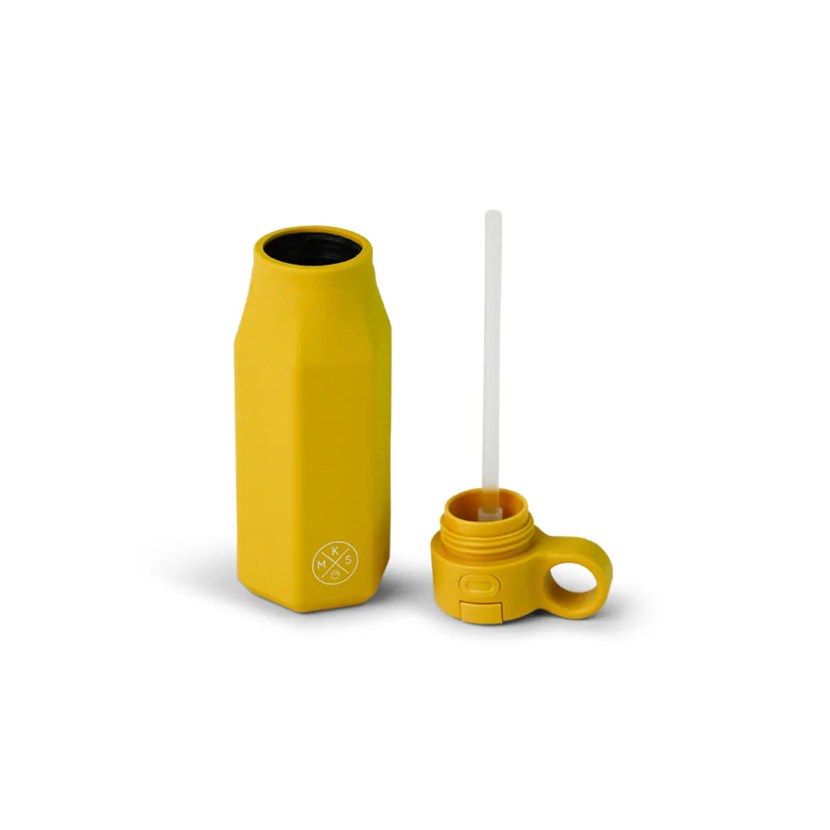 Silicone Water Bottle - Mustard - MKS Miminoo