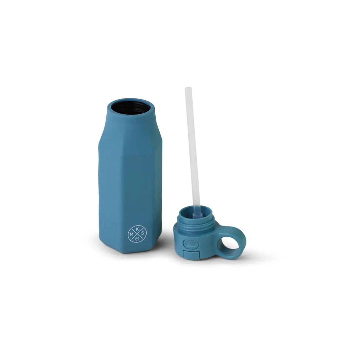 Silicone Water Bottle - Petrol - MKS Miminoo