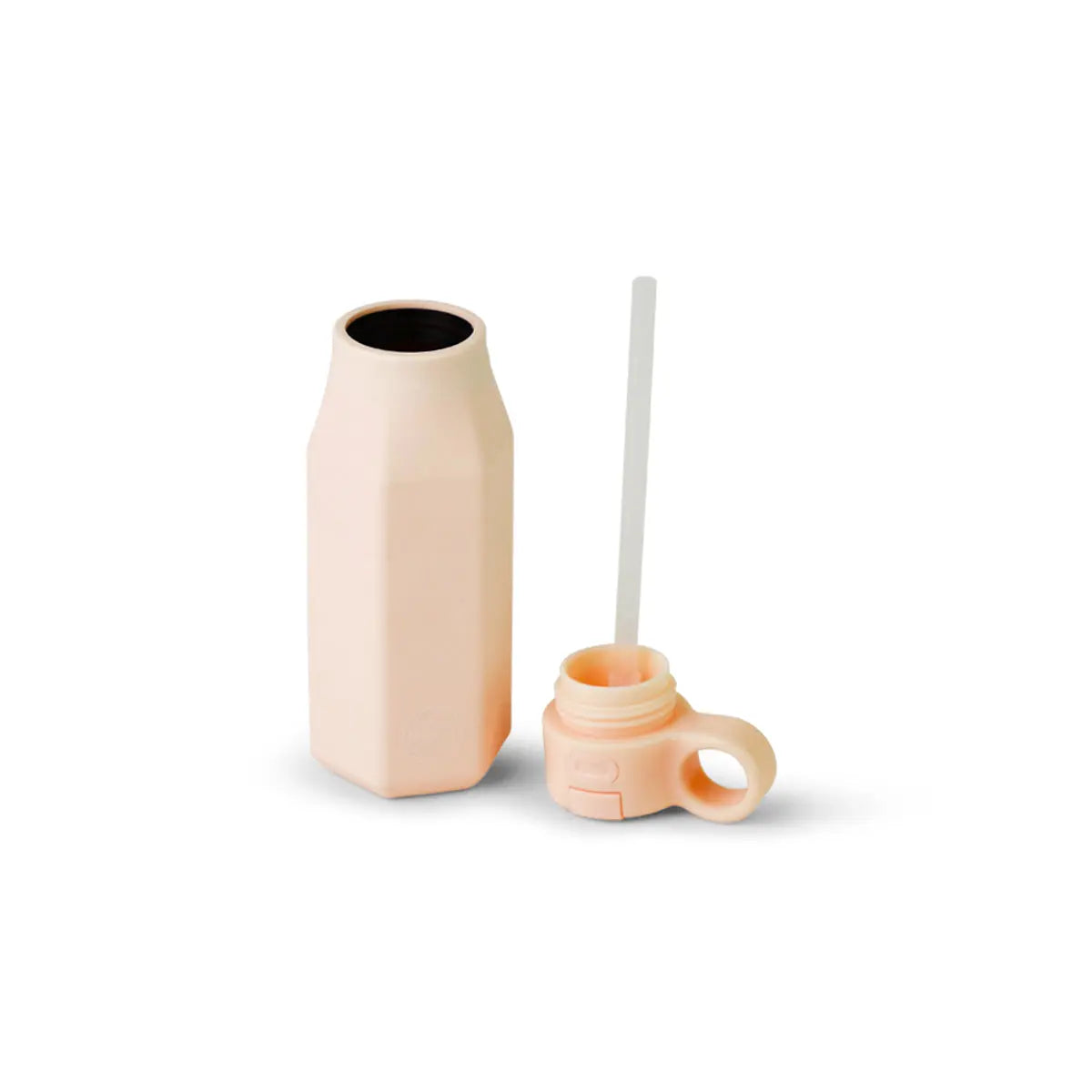 Silicone Water Bottle - Soft Pink - MKS Miminoo