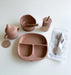 Silicone suction plate - Taupe MKS MIMINOO