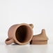 Silicone Sippy Cup with lid and handles Taupe - MKS Miminoo
